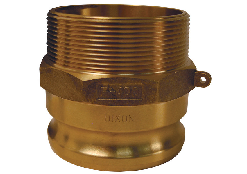 Global Cam & Groove Type F Adapter x Male NPT